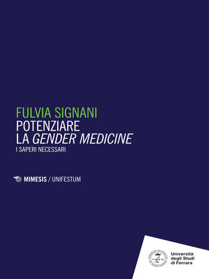 cover image of Potenziare la Gender medicine